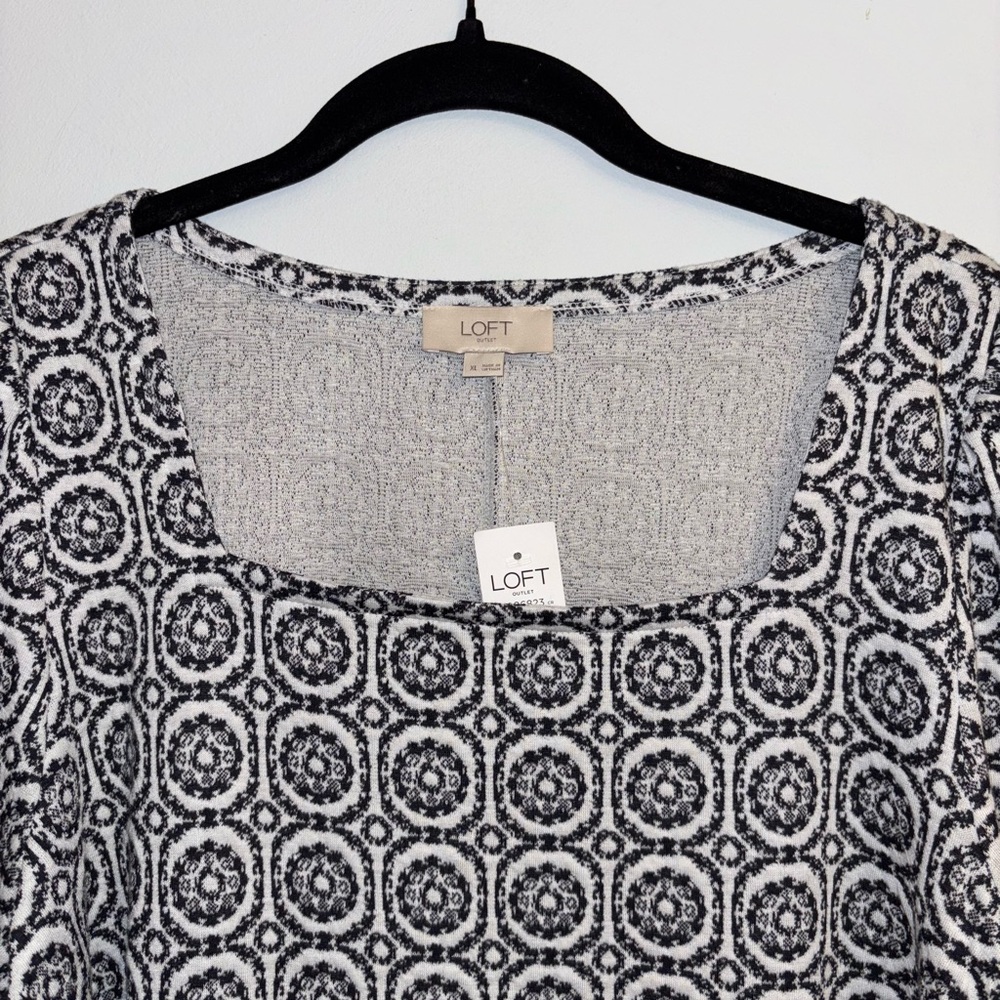 NWT LOFT Patterned Dress - size XL - Picture 3 of 5